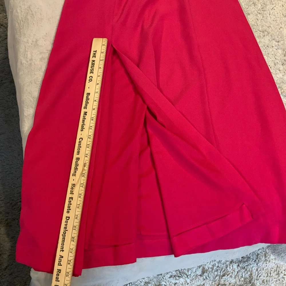 JCrew Pink 8 Adjustable Strap Dress Wedding Guest Adjustable Straps Date Coastal